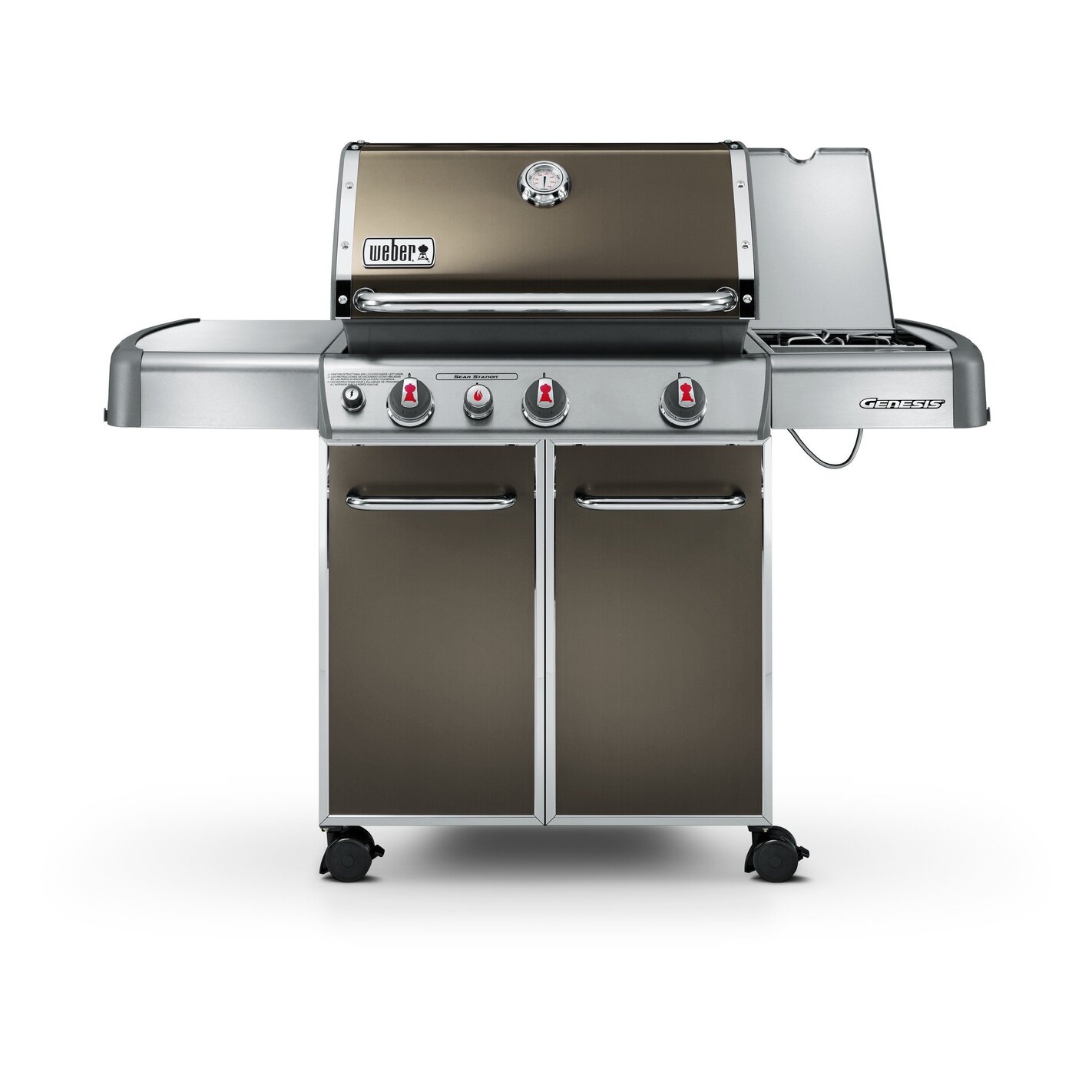 barbecue weber fumee
