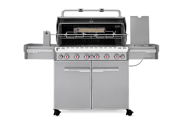 Barbecue Summit S 670 ouvert vue studio