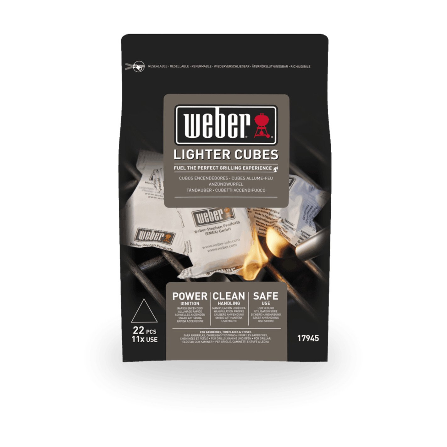 1152 Cubes Allume-feu Pour Barbecue Et Cheminée - Made In Germany - Allumage Facile Et Propre - Faible Fumée