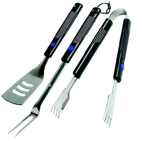 Set 3 Ustensiles Inox Extensibles