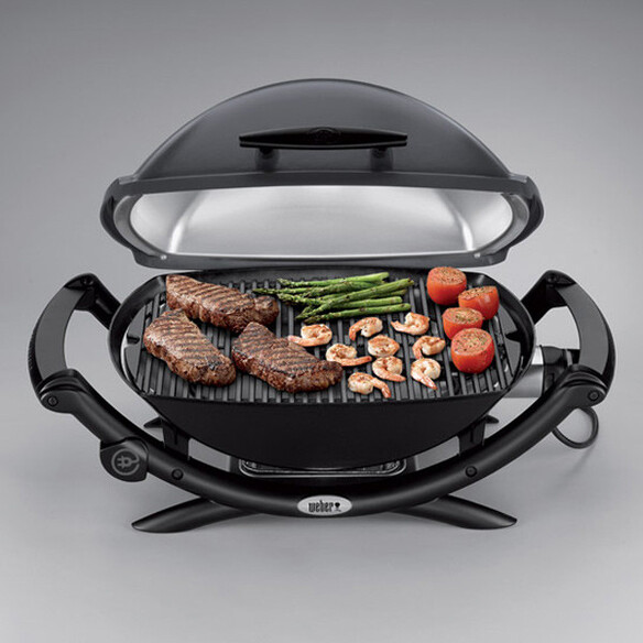 Grille fonte barbecue Q240 (2 parties)