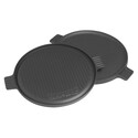 Plancha fonte réversible et ronde 35 cm - Barbecook