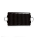 Plancha double face fonte émaillée rectangle 47x27cm- Vaello Plancha double face fonte émaillée rectangle 47x27cm- Vaello