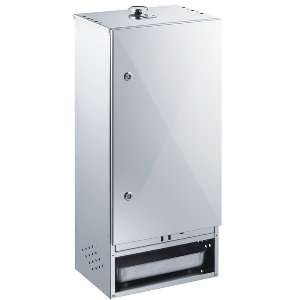 Fumoir fumage à froid inox 85 cm de hauteur avec porte charnière