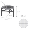 Brasero inox Dancook 9000 Brasero inox Dancook 9000