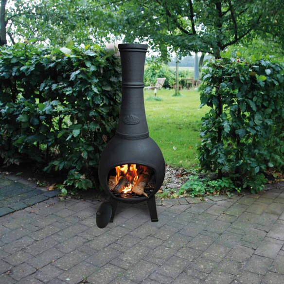 Cheminée extérieur, barbecue et poêle à bois de terrasse