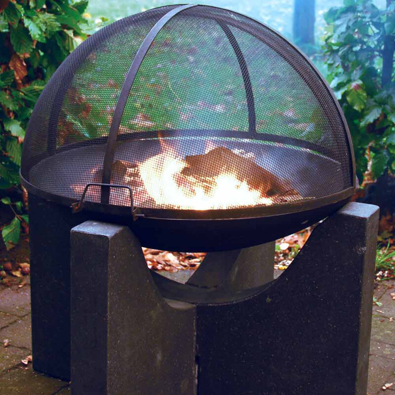 cheminée d'extérieur pliable hauteur 34 cm poêle à bois portable sans fumée Ø 26 cm Brasero en acier inoxydable Bonfire avec sac de transport 