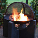 Pare-Feu pliable en acier pour Brasero coupole 60 cm Pare-Feu pliable en acier pour Brasero coupole 60 cm