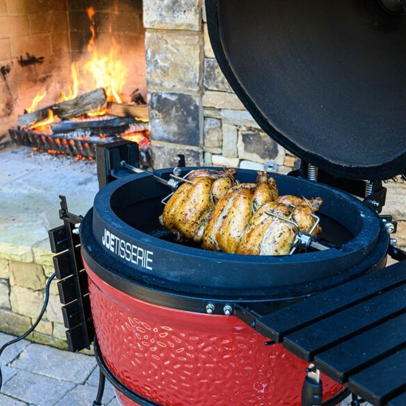 JoeTisserie Rôtisserie Kamado Joe pour Barbecue Big Joe