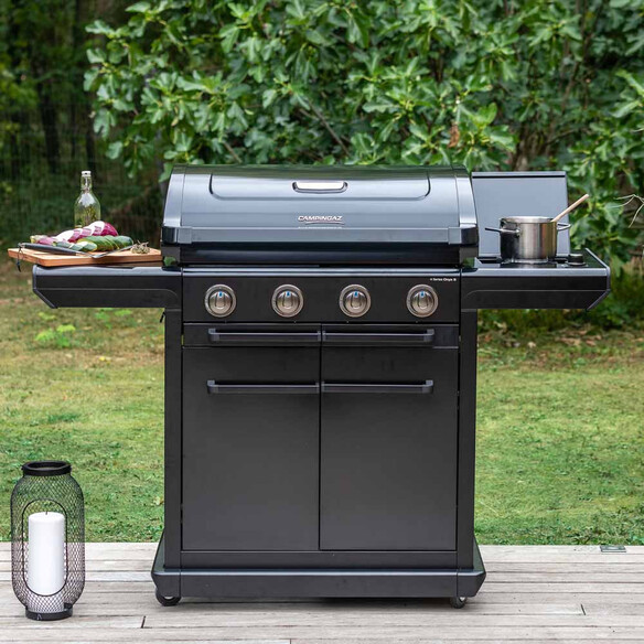 barbecue gaz Onyx Premium 4S Campingaz terrasse