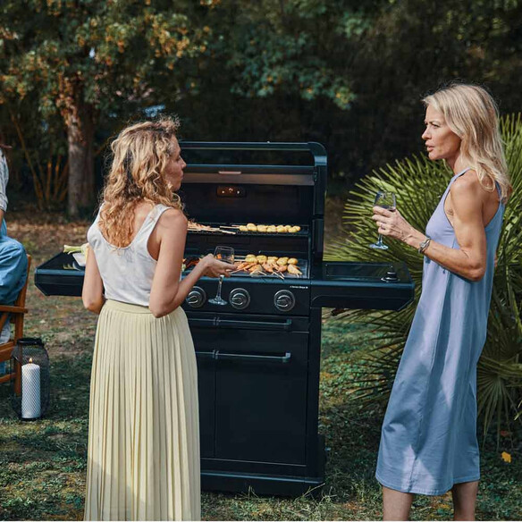 barbecue gaz Onyx Premium 4S Campingaz ambiance barbecue gaz Onyx Premium 4S Campingaz ambiance