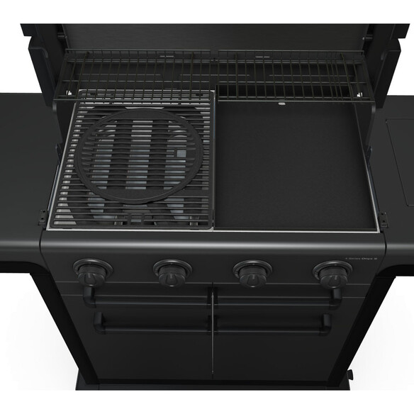 Surface de cuisson mixte (grille + plancha) barbecue Onyx Premium 4S