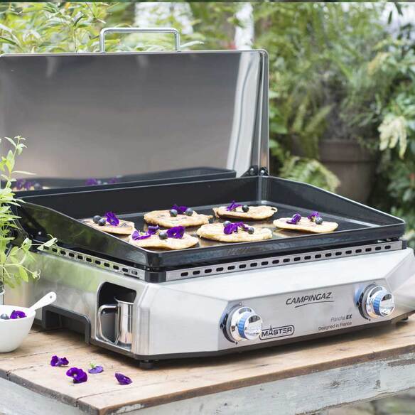 Plancha gaz Master EX + Couvercle - Campingaz
