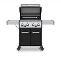 Barbecue Gaz Baron Noir 490 + Plancha