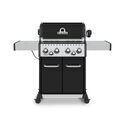 Barbecue Gaz Baron Noir 490 + Plancha