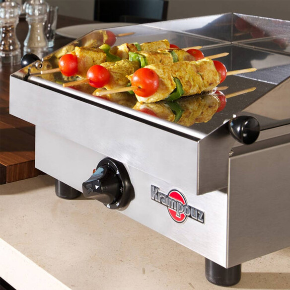 Cuisson sur plancha électrique Saveur 34 cm