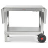 Chariot Inox Plein Air 2 Tablettes pliées Krampouz Chariot Inox Plein Air 2 Tablettes pliées Krampouz