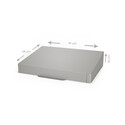 Dimensions Capot de Protection en Inox pour Plancha Le Marquier