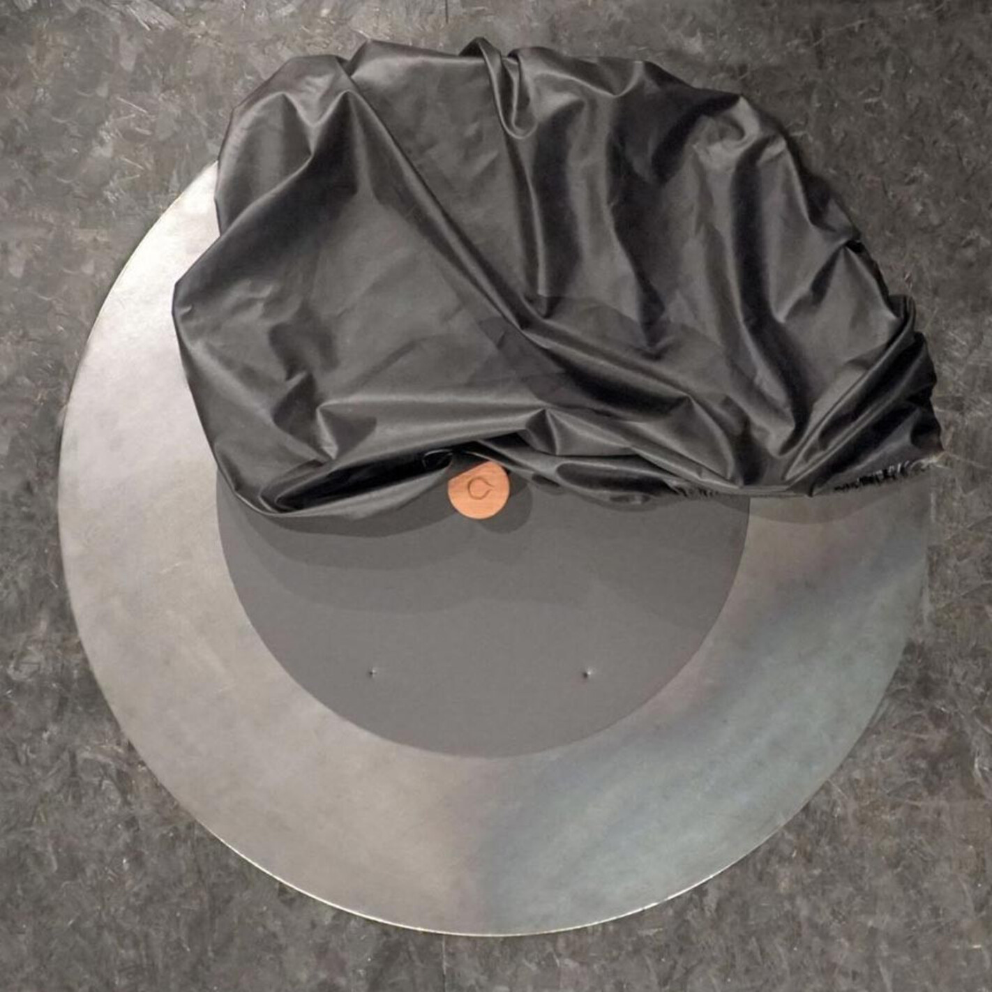 Housse De Protection Impermeable Pour Brasero Ø 85 Cm – Linxor – Noir – Résistante UV Et Intempéries