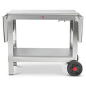 Desserte inox Chariot Plein Air Tablettes Pliées Krampouz Desserte inox Chariot Plein Air Tablettes Pliées Krampouz