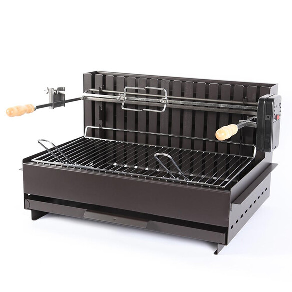 Barbecue Vulcain 61 Le Marquier grilloir charbon encastrable