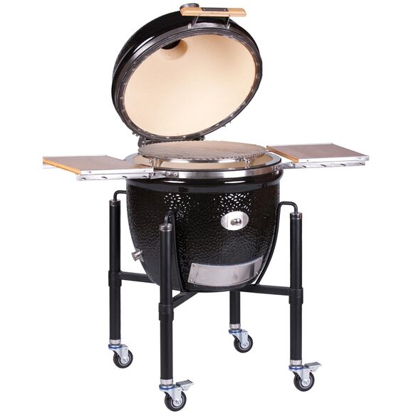 Barbecue LECHEF Noir Pro 2.0 avec chariot - Monolith