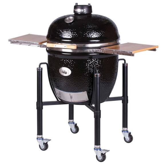 Barbecue LECHEF Noir Pro 2.0 avec chariot - Monolith