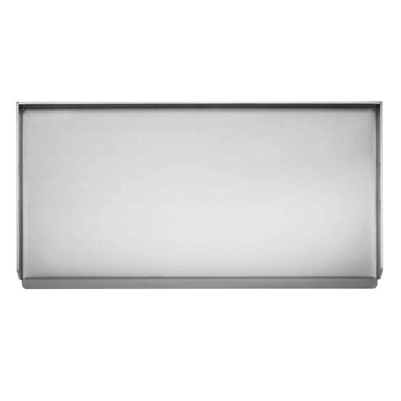 Plaque lisse en inox Plancha gaz Chef 80 Planet