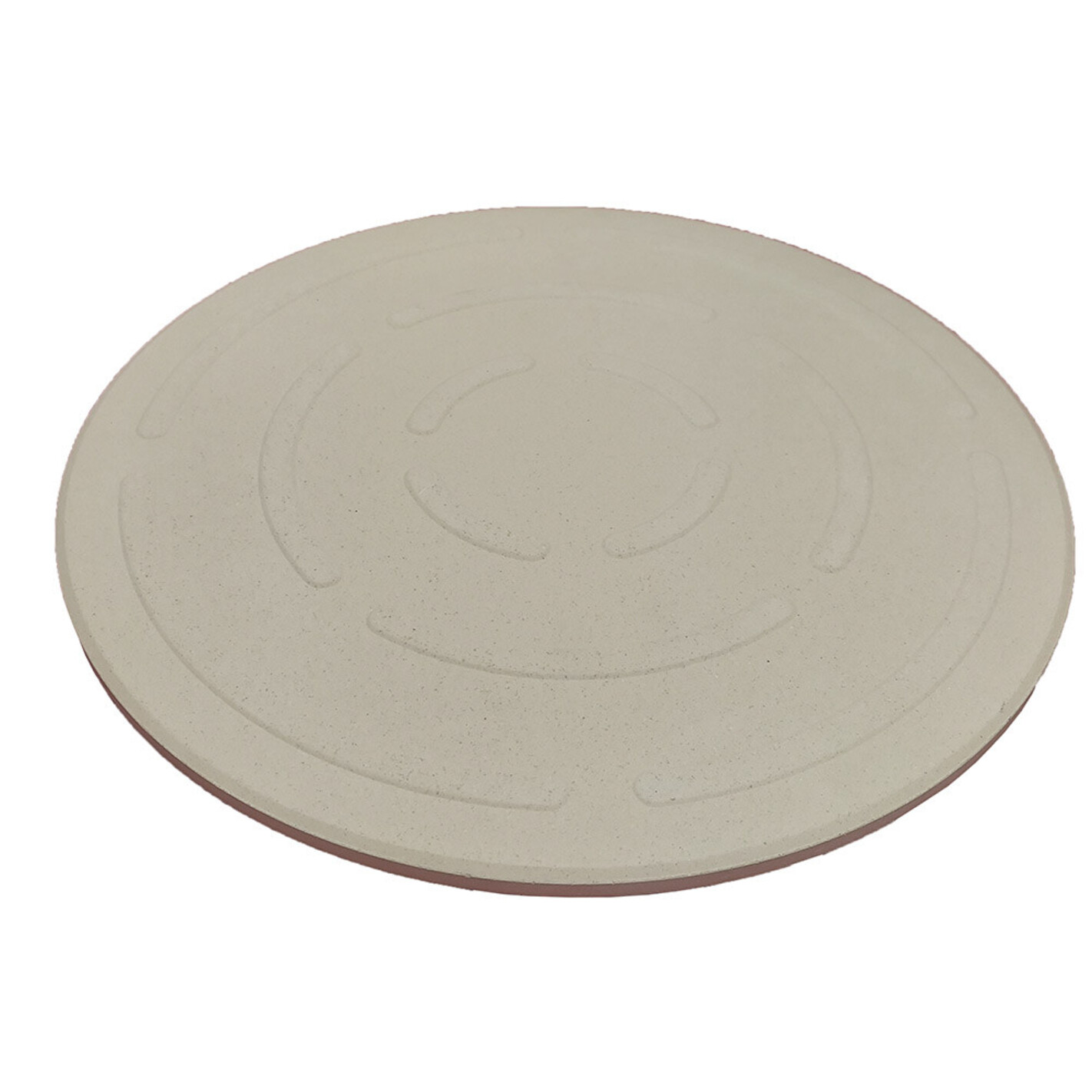 RITTRO - Pierre à Pizza Ronde En Cordiérite Blanche Crème | Pour Four, Barbecue, Cuisson De Pizzas, Steaks Et Pains – 26,8 Cm - 8