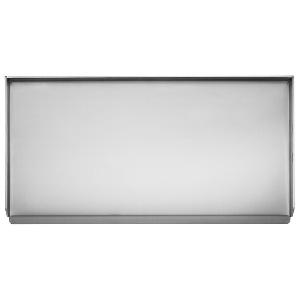 Plaque de cuisson lisse en inox Plancha Planet gaz Oasi 80