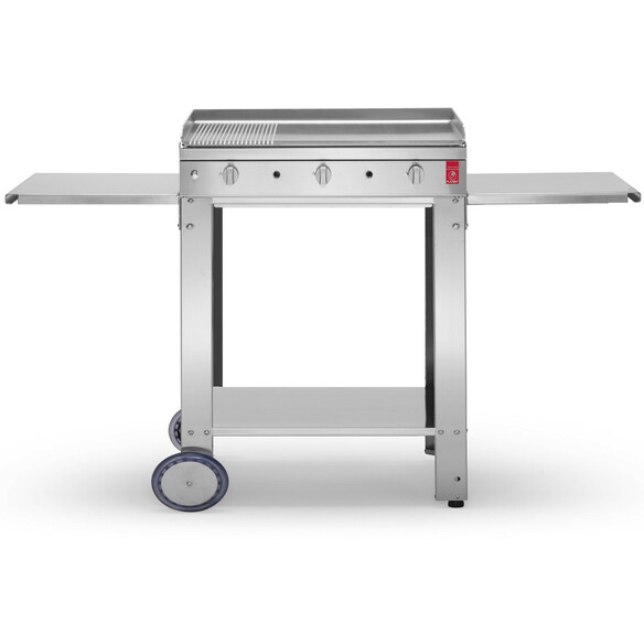 Chariot Ouvert Plancha Planet Chef 80 en inox