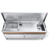 Cuisine extérieure inox Oasi 205C T6 - Planet