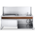 Double porte avant en inox Cuisine extérieure Oasi 205C T3 - Planet