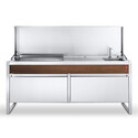 Cuisine d'été en inox Oasi 205C T7 - Planet