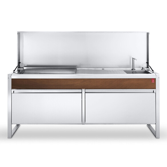 Cuisine d'été en inox Oasi 205C T7 - Planet