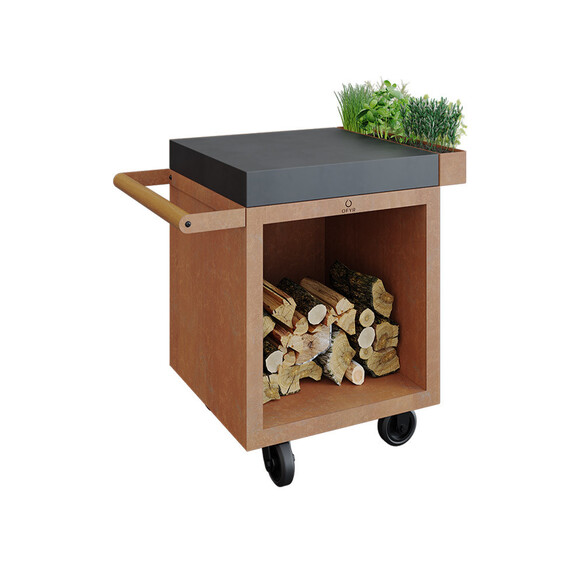 Table Corten Pro 65 Ceramique - Ofyr