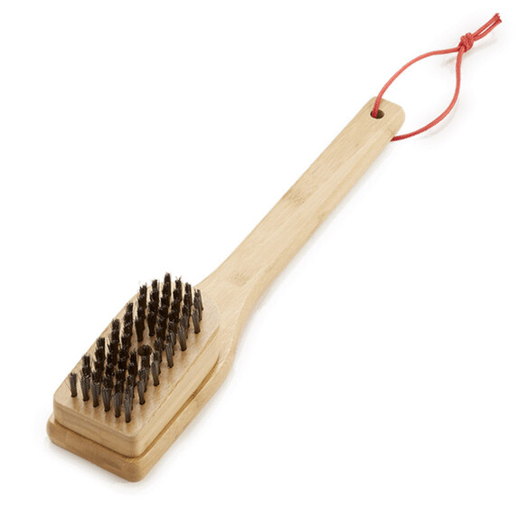 Petite Brosse 30 cm en Bambou Nettoyage grille - Weber