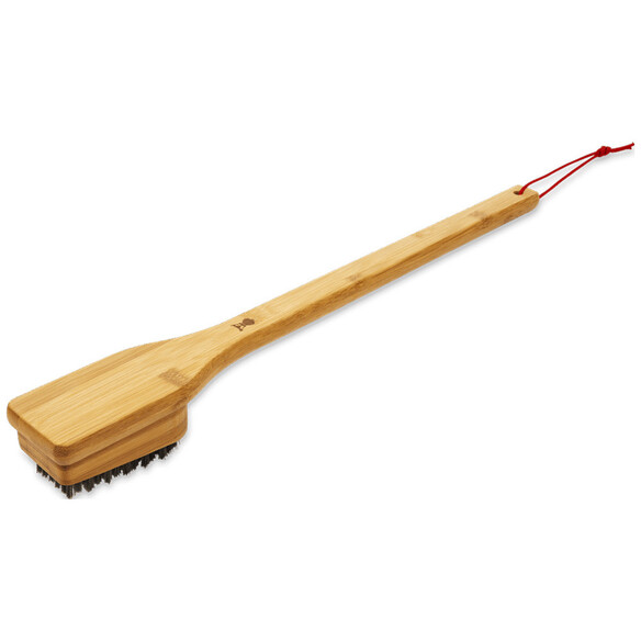 Brosse de nettoyage en bambou 46cm pour grille de barbecue - Weber.