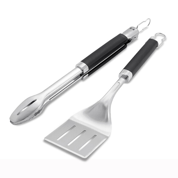 Kit 2 Ustensiles Pince + Spatule Précision - Weber