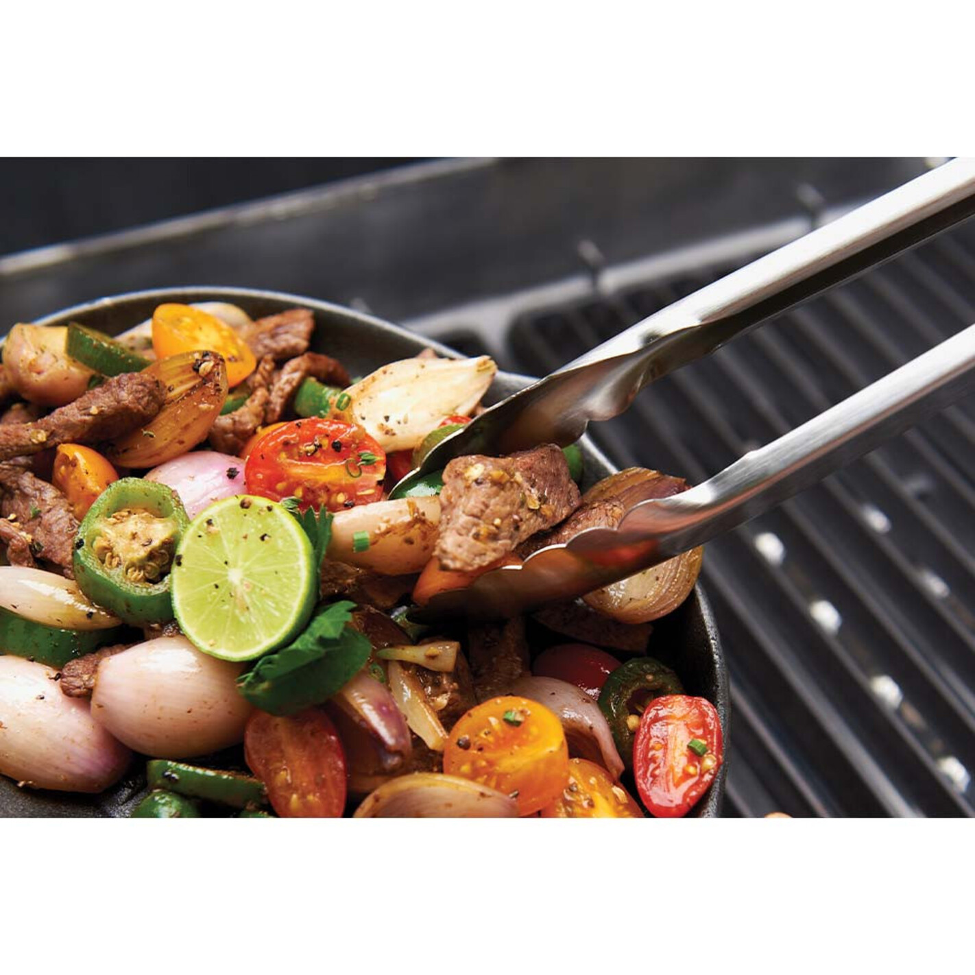 Plat à Fajitas en Fonte Broil King pour Barbecue