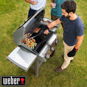 Barbecue Spirit E310 Weber avec tablette pliée