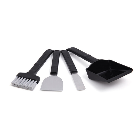 USTENSILES BARBECUE X3 PIECES MANCHE PLASTIQUE