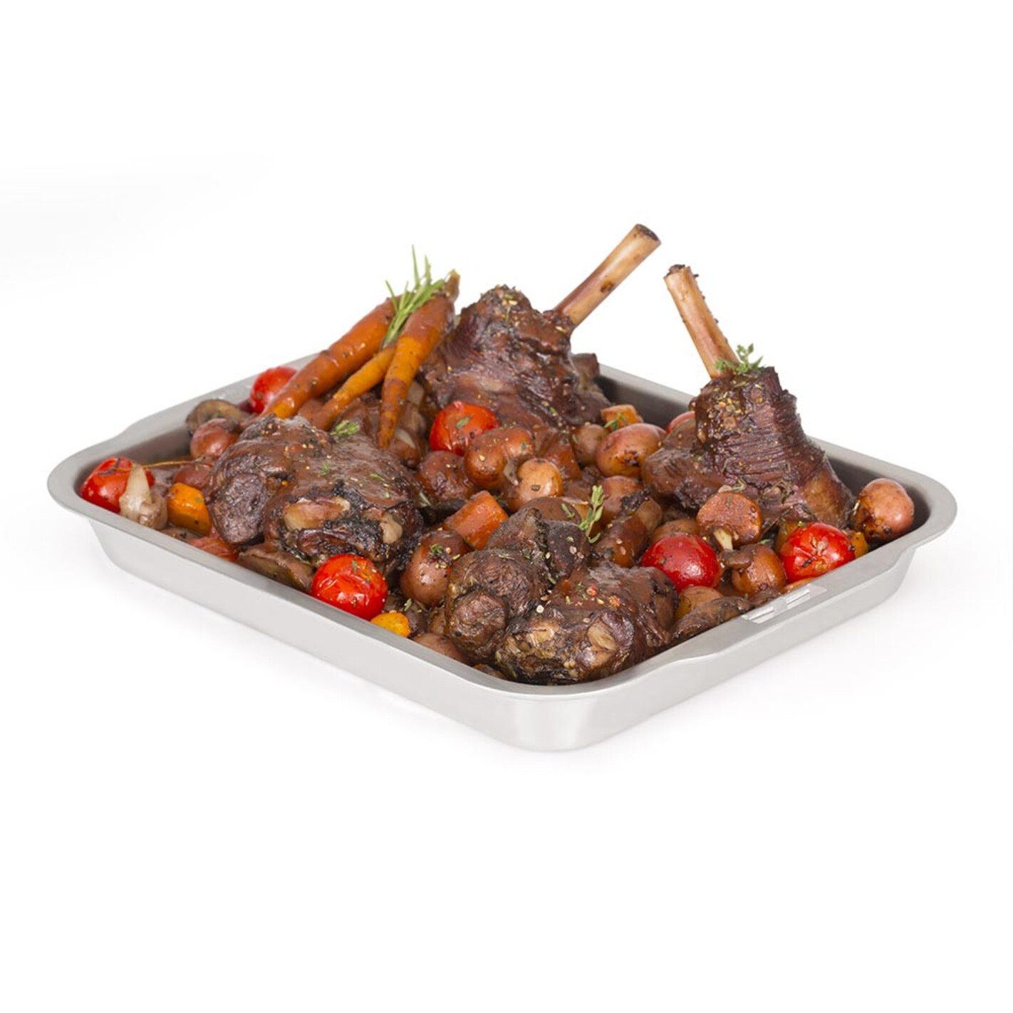 Ustensile Cuisson Lèchefrite Acier Inox GIEMME 59cm - Pour Ustensile Cuisson Lèchefrite Acier Inox GIEMME 59cm - Pour