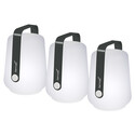 3 lampes Balad nomades sans fil 12 cm - Fermob 3 lampes Balad nomades sans fil 12 cm - Fermob