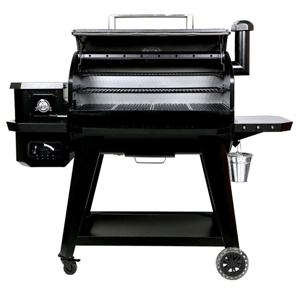 Barbecue Pellet Pro Series 1600 couvercle ouvert