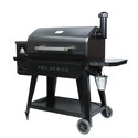Barbecue Pellet Pro Series 1600 vue latérale Barbecue Pellet Pro Series 1600 vue latérale
