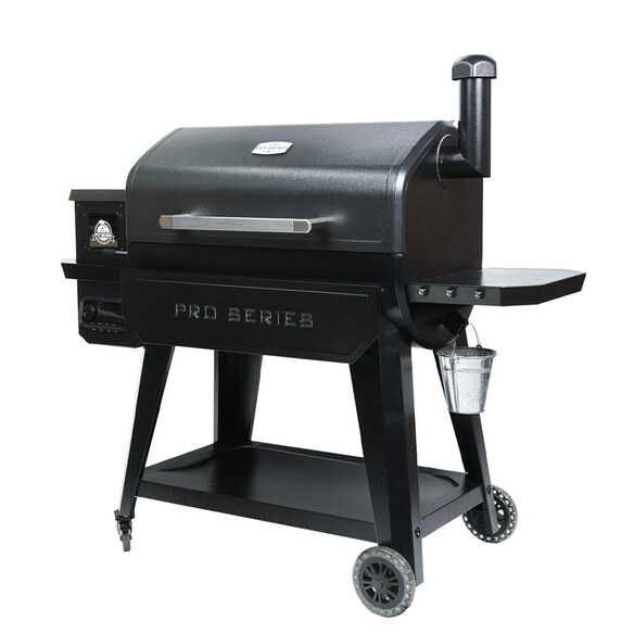 Barbecue Pellet Pro Series 1600 vue latérale Barbecue Pellet Pro Series 1600 vue latérale