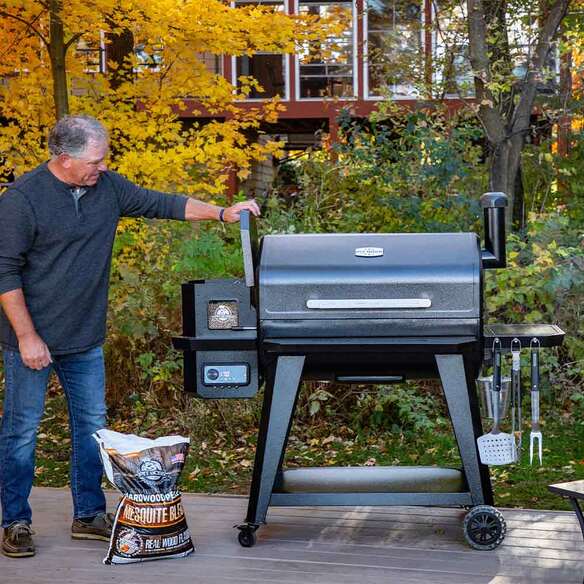 Barbecue Pellet Pro Series 1600 terrasse Barbecue Pellet Pro Series 1600 terrasse
