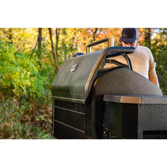 Barbecue Pellet Pro Series 1600 arrière Barbecue Pellet Pro Series 1600 arrière