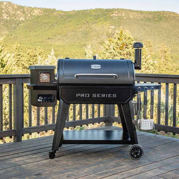 Barbecue Pellet Pro Series1150 terrasse